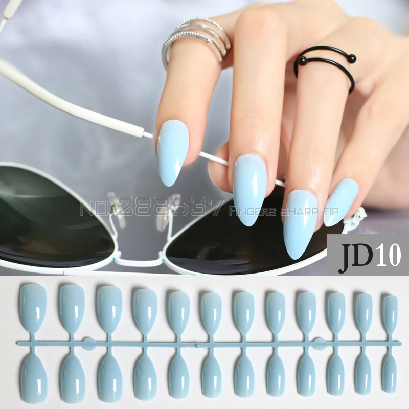 Накладные ногти 24 шт. с полным покрытием|stiletto nails acrylic|full cover nail tipsstiletto |