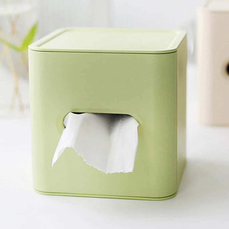 Home Kitchen Bamboo Fiber Plastic Tissue Box Napkin Holder Case Simple Stylish Roll Paper Napkins Tissue Box Home Kitchen Bamboo Fiber Plastic Tissue Box Napkin Holder Case Simple Stylish Roll Paper Napkins Tissue Box