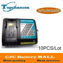 10PCS 14.4V-18V 6.5AH Power Tool Battery Charger For Makita BL1415,194066-1, BL1430,194205-3,194309-1, BL1815, BL1830,LXT400