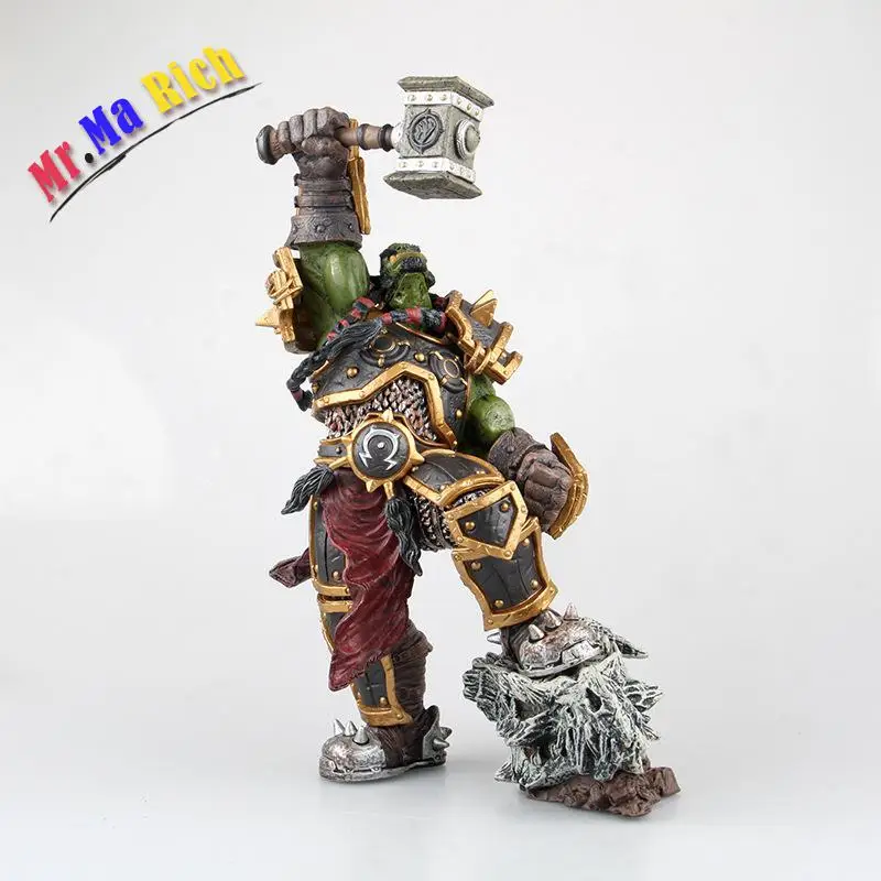 

Game Wow Orc Warchief Thrall Premium Series 2 Pvc Figure Collectable Model Well Packed