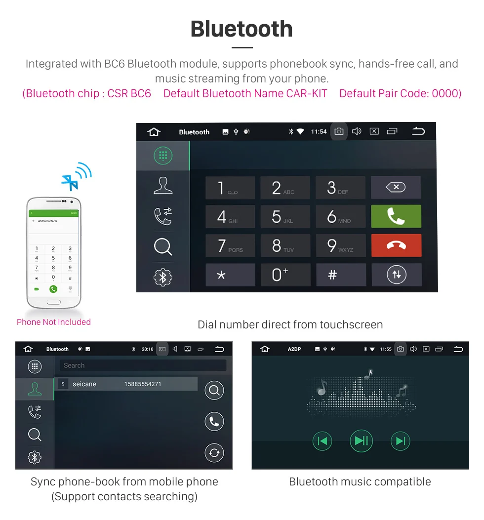 Cheap Harfey Android 8.0 9"Car multimedia player GPS navigation For BMW 3 Series M3 E46 316i 318i 320i 323i 325i support Bluetooth 11