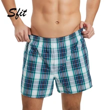 Sfit летнее Мужское нижнее белье; трусы-боксеры свободные хлопковые мягкие большие шорты брюки пляжные шорты плюс размер 6XL мужские домашние брюки