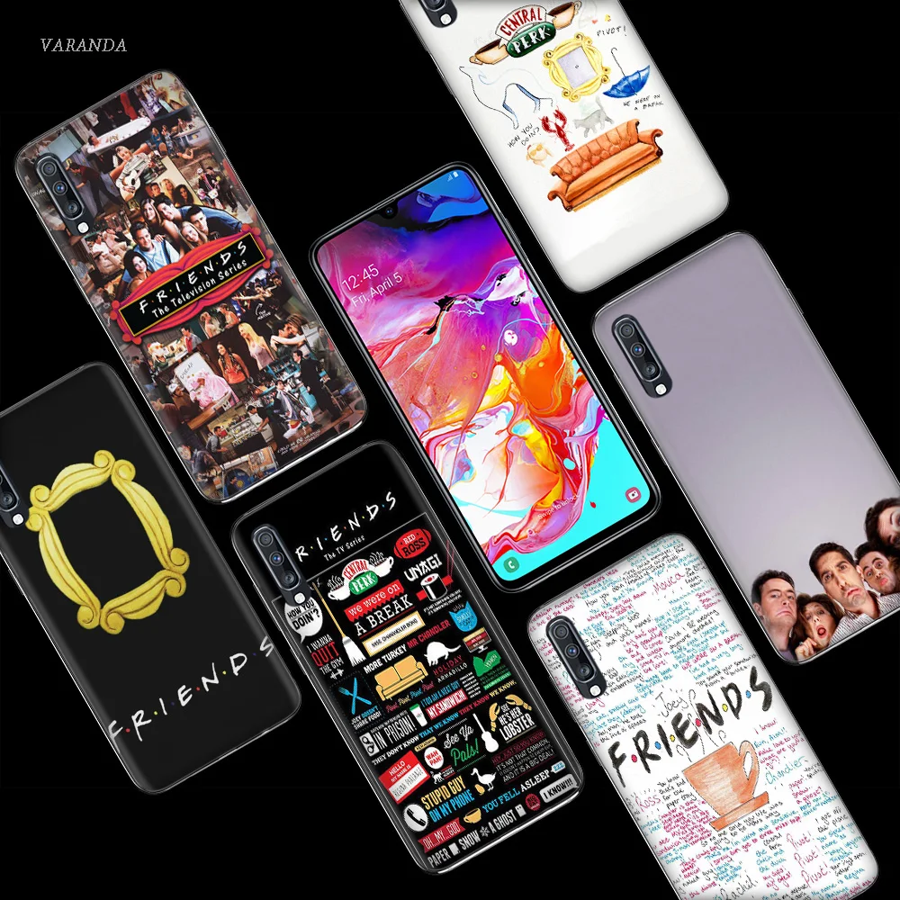 

Friends Together TV Show Case for Samsung Galaxy A50 A70 A80 A60 A40 A30 A20 A10 M40 M30 M20 M10 A6 A8 Plus 2018 TPU Phone Bags