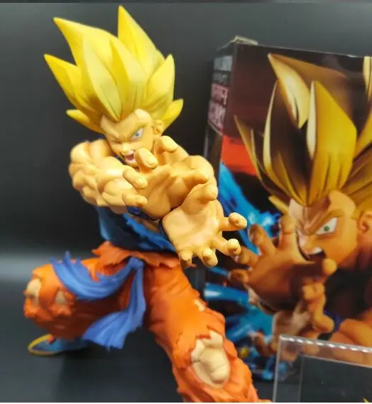 BANPRESTO LG Goku Dragon Ball Z легенды COLLAB камехамеха Сон Гоку модель игрушки Brinquedos