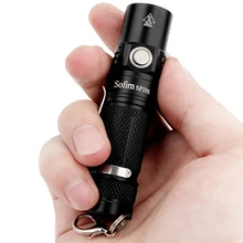 Sofirn Модернизированный SP10S светодиодный AA/14500 светильник вспышки LH351D 800lm IPX8 мини Водонепроницаемый тактический фонарь CRI брелок аварийный светильник