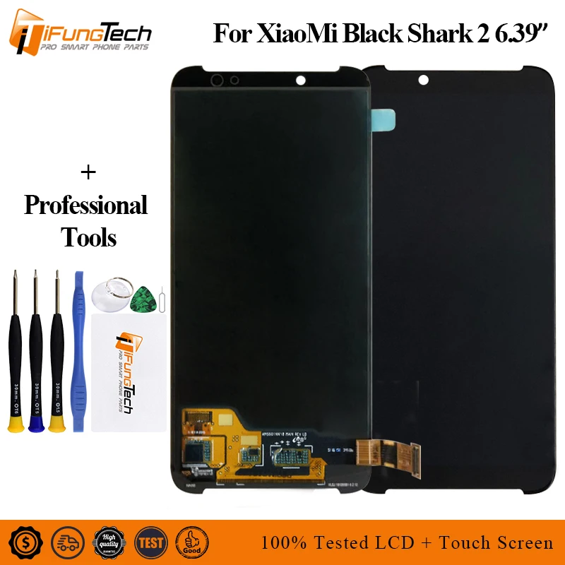 

6.39" A+++ LCD For Xiaomi Black Shark 2 Lcd Display Touch Screen Digitizer Assembly Replacement Part Xiaomi BlackShark 2 Lcd