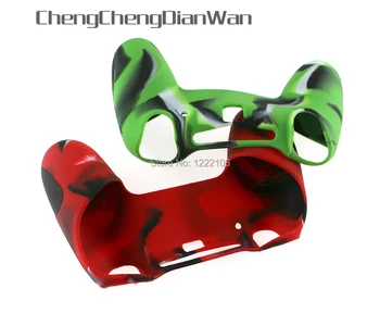 

ChengChengDianWan 5pcs 20pcs Good quality Soft Silicone Rubber Case Thicker Skin Protective Cover for PS4 Controller