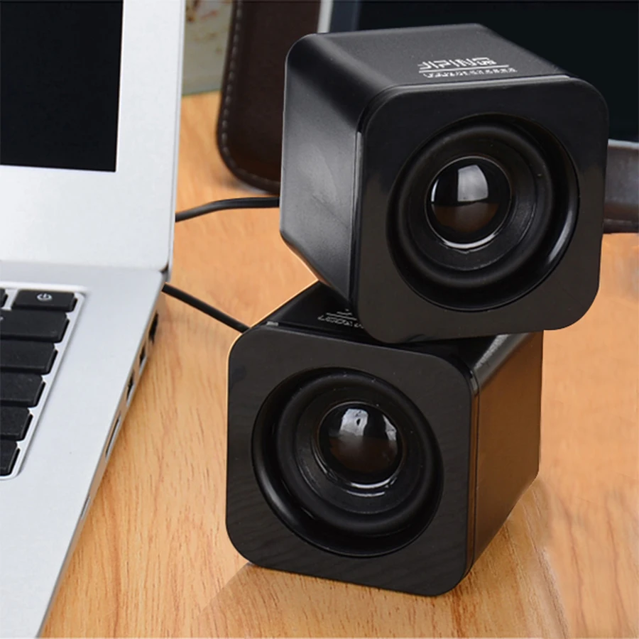 

SCOMAS USB Wired Computer Spaker Portable Multemedia Powered Music Column Loud Speaker Sound Box for PC laptop Notebook Desctop