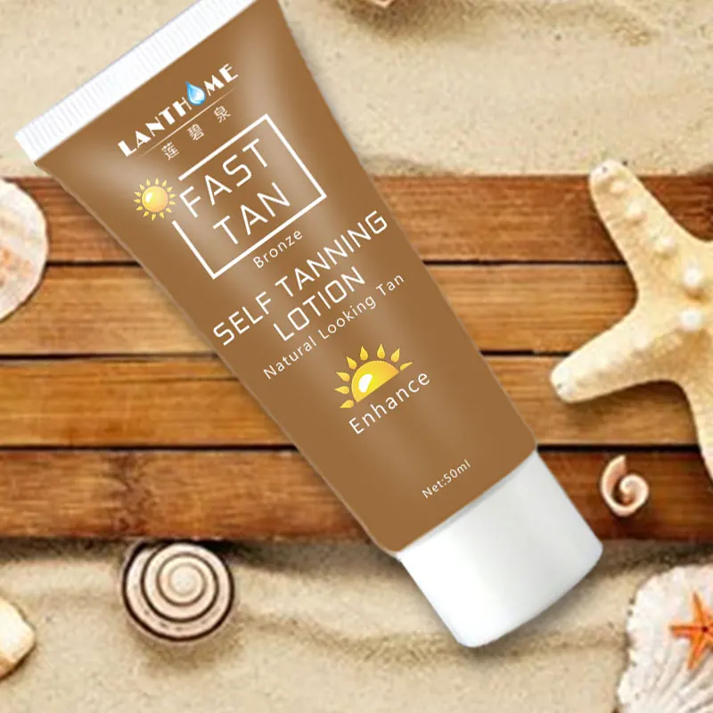 

2016 hot sell Bronze Self Sun tan Tanning Enhance Lotion Day tanning cream natural bronzer Sunscreen tanner lotion for female