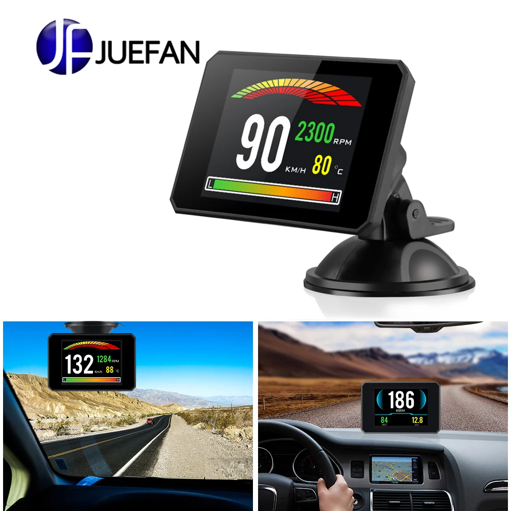 Автомобиль OBD2 Интеллектуальный Сейф вождения компьютер HUD Дисплей автомобилей Head-Up Дисплей ELM327 автомобиля диагностический инструмент
