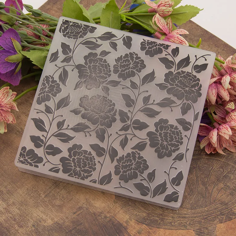  Plastic Embossing Folder For Scrapbooking Paper Card Photo Album DIY Greeting Card Party Invitation