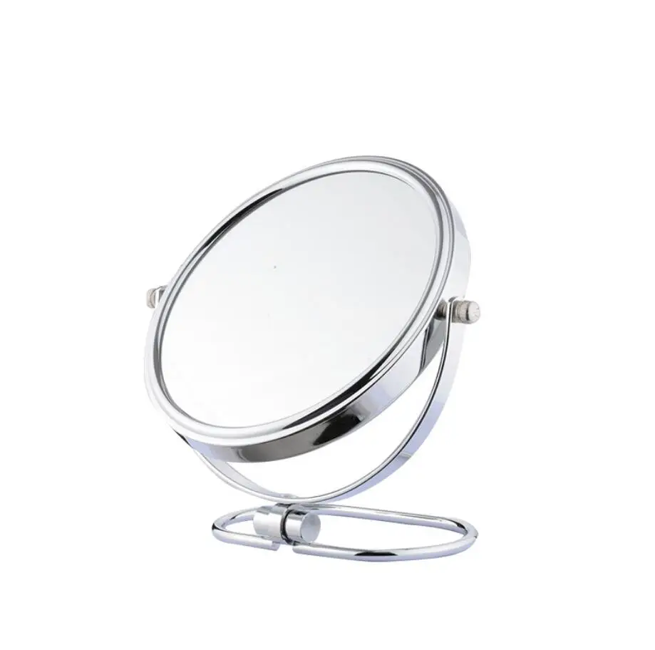 

8 inches Folding desktop makeup mirror 3X 5X 7X 10X magnifying Double side mirror metal Portable travel Cosmetic mirror