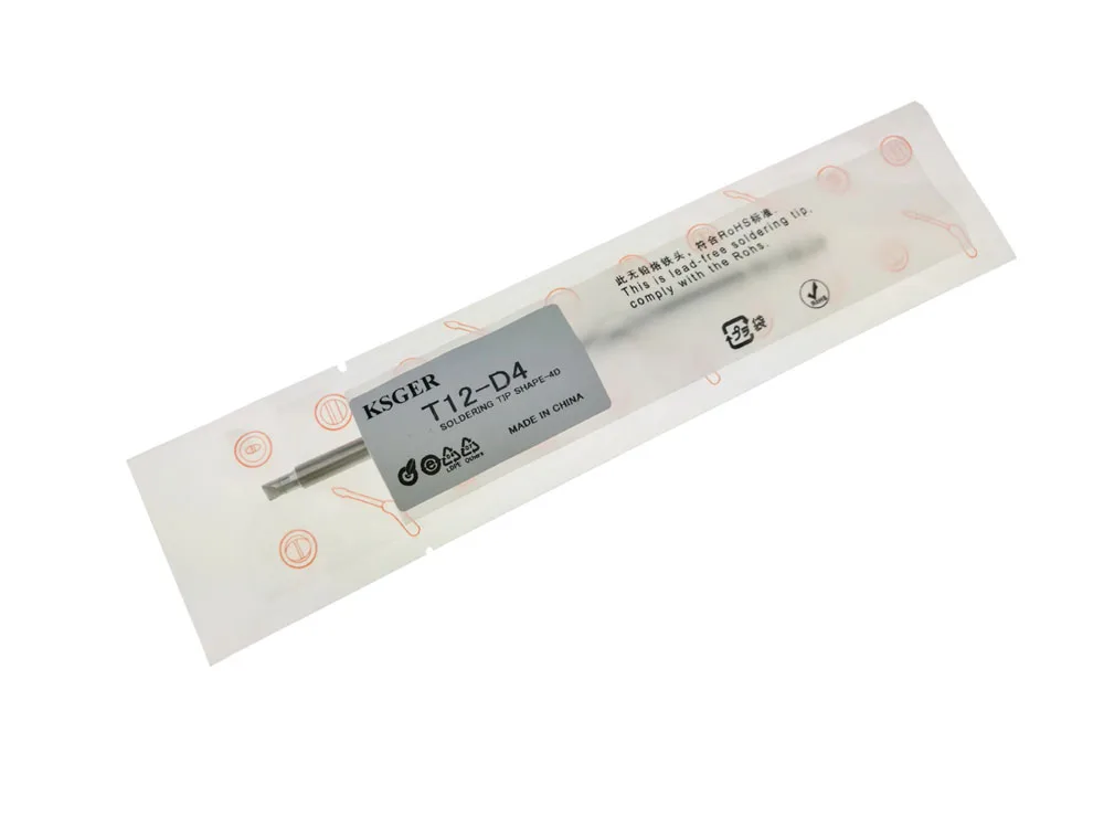KSGER T12 -D4 (T15) Electronic Soldering Iron Tips 220v 70W HAKKO FX-951 FX-952 FX-950 FM203 FM-2028 Soldering Station (17)