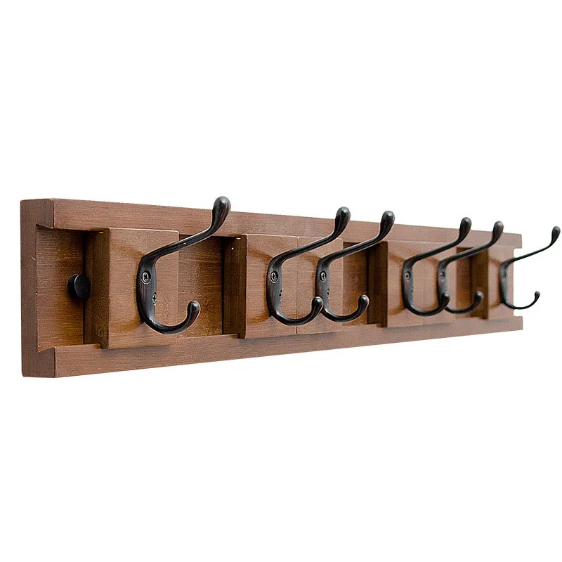 

Actionclub Wall Wooden Hooks Door Nordic Wood Corner Coat Rack Bedroom Clothes Hanging Rack Bathroom Storage Shelves Home Decor