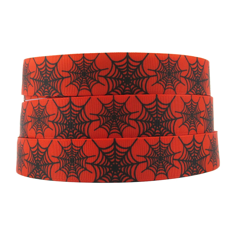 

david angie 7/8" web printed ribbon 5 yards,DIY Halloween holiday party Decoration Crafts ,5Y1143