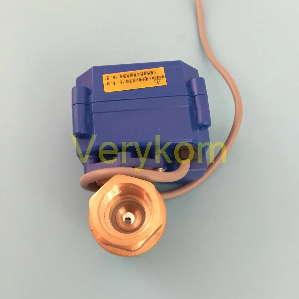 Новый 1/2 &quotDN15 DC 12V 24V 5V AC 220V латунь два пути моторизованный шаровой клапан CR 05 01 02 04