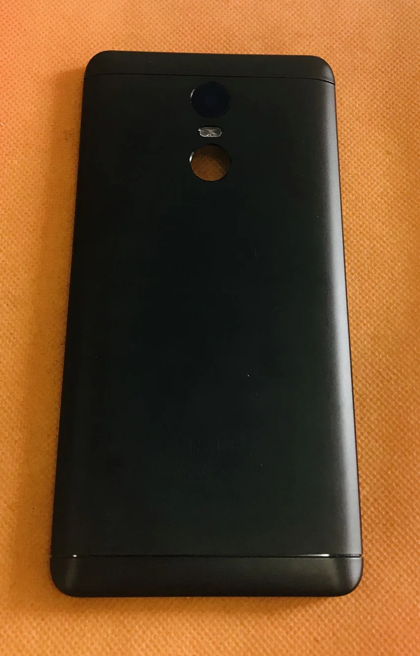 

Used Original iron Protective Battery Case back Cover+camera lens For UHANS Note 4 MTK6737 Quad Core Free shipping