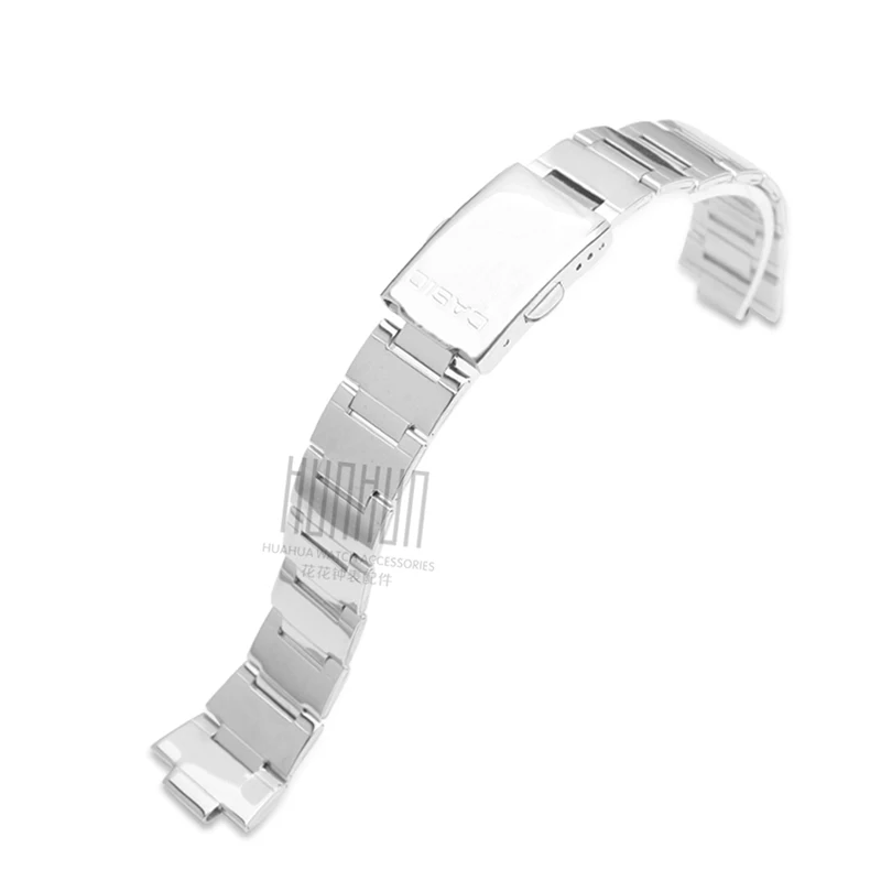 Suitable for Casio 1343 LTP-2069D/2083D stainless steel strap Watch accessories 8mm men's and women's waterproof sports | Наручные