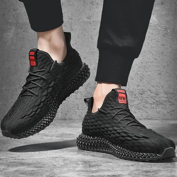 

BVNOBET Breathable Casual Shoes Men Non-Leather Shoes Lace Up Wear-Resistant Men Sneakers Obuwie Meskie Streetwear Walking Shoes