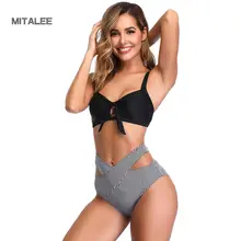 MITALEE High Waist Bikinis Women Swimsuit Summer Bathing Suits Push Up Bikini Set Bandage Swimwear Beach Wear Biquinis MITALEE High Waist Bikinis Women Swimsuit Summer Bathing Suits Push Up Bikini Set Bandage Swimwear Beach Wear Biquinis