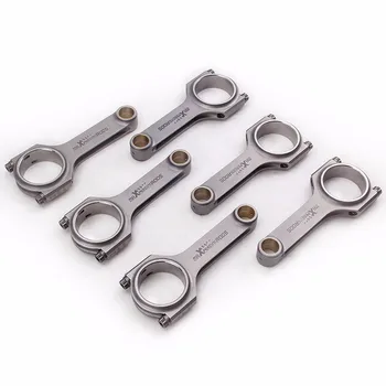 

H-Beam Connecting Rods for BMW E34 M5 3.8L Rod Length 142.5mm Genuine 3/8" ARP 2000 bolts