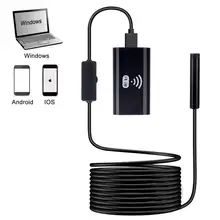 WIFI Endoscope Camera Mini Waterproof Soft Cable Inspection Camera 8mm 1M 2M 5M USB Endoscope Borescope IOS Endoscope For Iphone WIFI Endoscope Camera Mini Waterproof Soft Cable Inspection Camera 8mm 1M 2M 5M USB Endoscope Borescope IOS Endoscope For Iphone