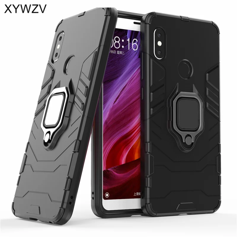 Xiaomi Redmi Note 5 Silicone Cover Metal Finger Ring Holder Case For Xiaomi Redmi Note 5 Magnetic Phone Case Xiaomi Redmi Note 5