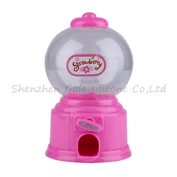 

Cute Sweets Mini Candy Machine Bubble Gumball Dispenser Coin Bank Kids Toy Worldwide sale Money Saving Box Baby Gift Toys 200pcs