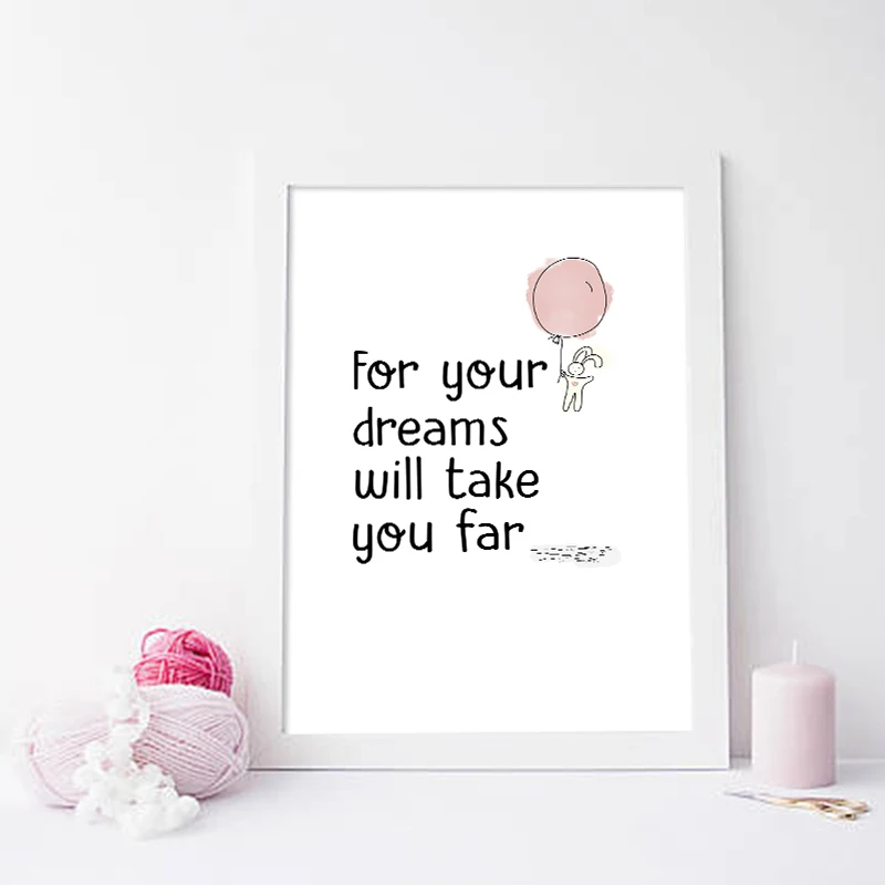 Dream-Big-Nursery-Quotes-Canvas-Poster-Simple-Wall-Art-Print-Minimalist-Nordic-Kids-Decoration-Picture-Baby (4)