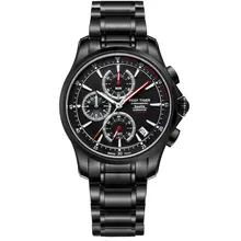 Reef Tijger/RT Horloges Casual Sport Horloges Voor Heren Chronograaf Horloges met Datum en Super Lichtgevende Quartz Horloge RGA1663