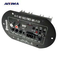 Aiyima Subwoofer Amplifier Board TDA2009A Car Subwoofer Amplifiers M6T Decoder 12V 24V 220V For 6-8inch Speaker