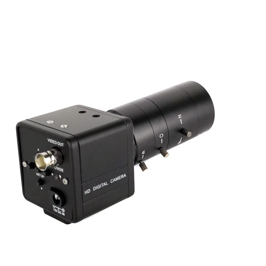 700TVL 1/3 дюйма 811 SONY CCD Box камера с объективом CS 6 60 мм Ручная фокусировка мини бокс