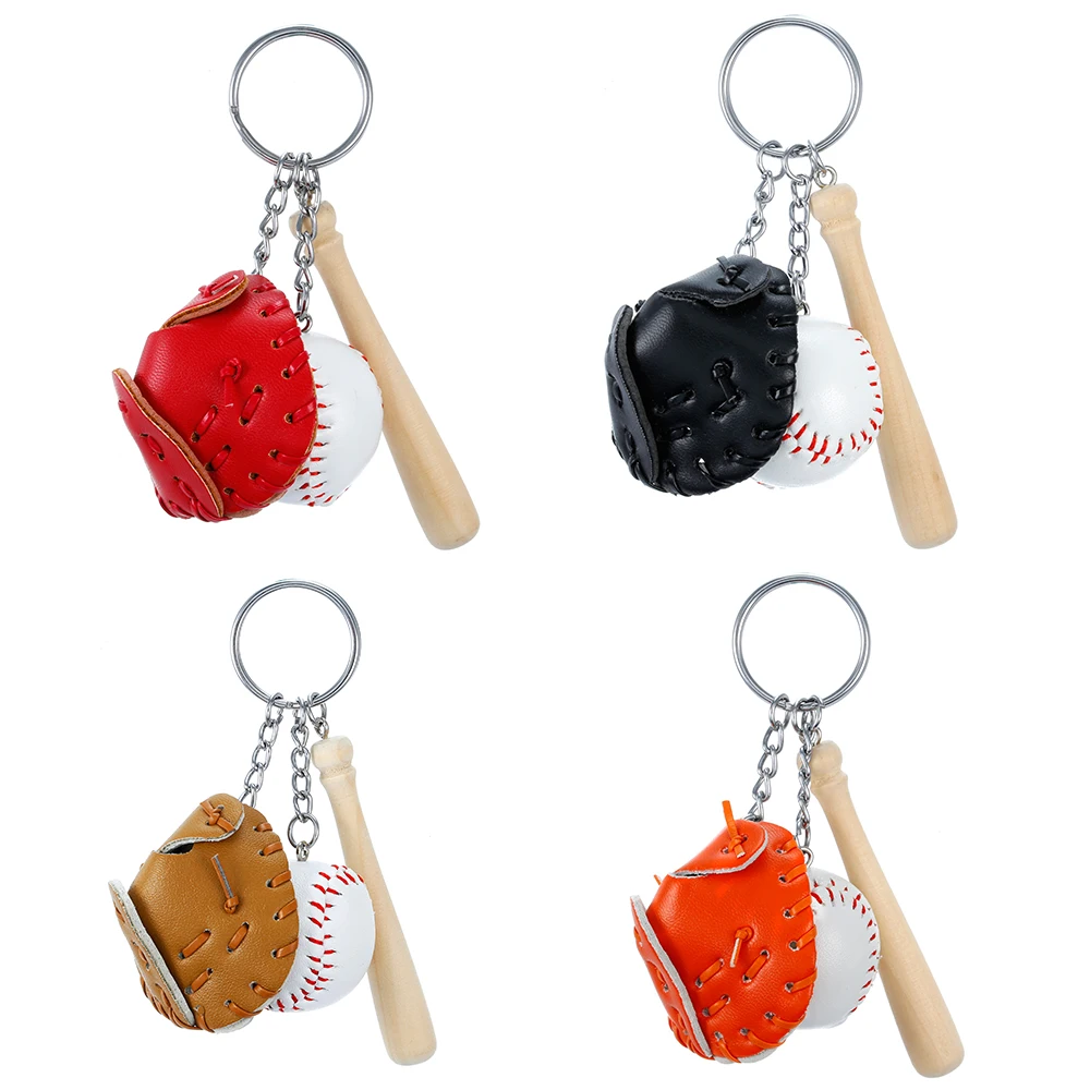 Softball baseball Key Chain Charm bag hanging baseball fan kit gift unisex keychain popular