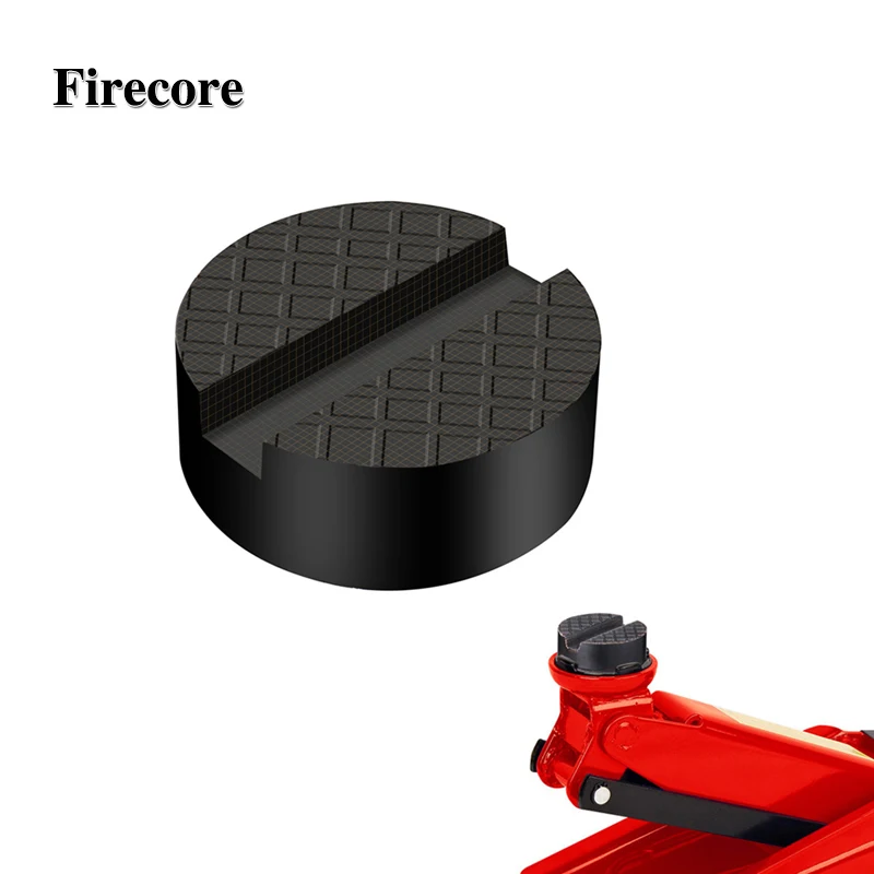 

Firecore Car Rubber Disc Pad Car Vehicle Jacks Jack Pad Frame Protector Rail Floor Jack Guard Adapter Tool Jacking Lifting Disk
