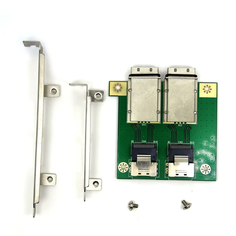 Двойной мини SAS 26 Pin SFF-8088 к SAS 36 Pin SFF-8087 адаптер PCI