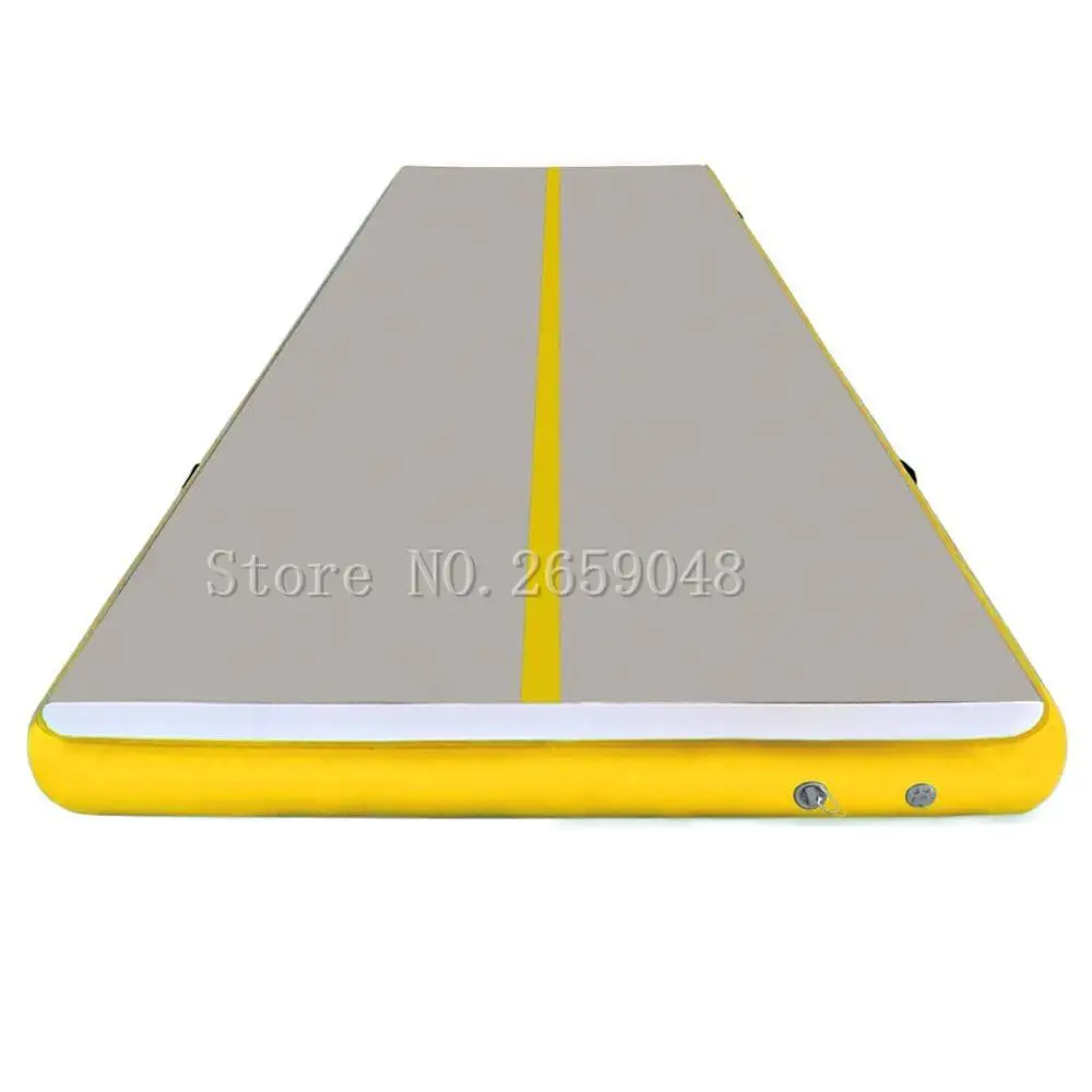 

Free Shipping 9x1x0.2m Inflatable Gymnastics Air Track Tumbling Mats Inflatable Gym Air Mat Gymnastics Equipment With a Pump