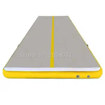 

Free Shipping 9x1x0.2m Inflatable Gymnastics Air Track Tumbling Mats Inflatable Gym Air Mat Gymnastics Equipment With a Pump
