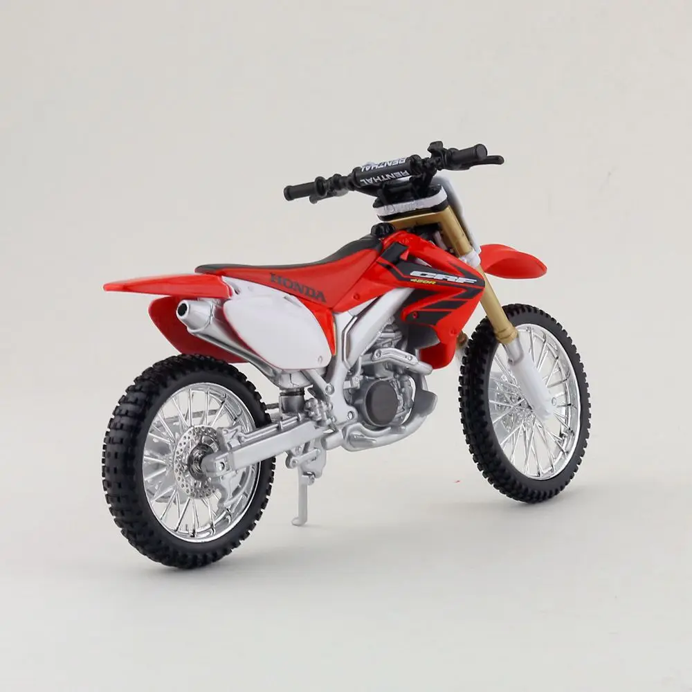 Maisto/1:12 весы/Моделирование литья под давлением модель мотоцикла Игрушка/Honda CRF450R Supercross/деликатная детская игрушка/воротник