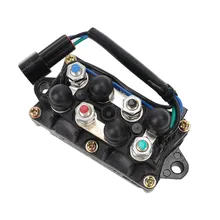 2/4 ходовой 12 вилка с 3 зубцами в сборе подвесных лодочных моторов Мощность отделкой реле наклона заменить для Yamaha 25 40 50 60 75 90 150 225 250 hp C~ 5