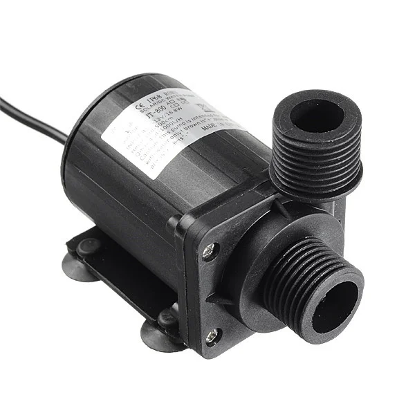 DC 12V 5.5M 1000L/H Brushless Motor Submersible Hot Water Pump Solar
