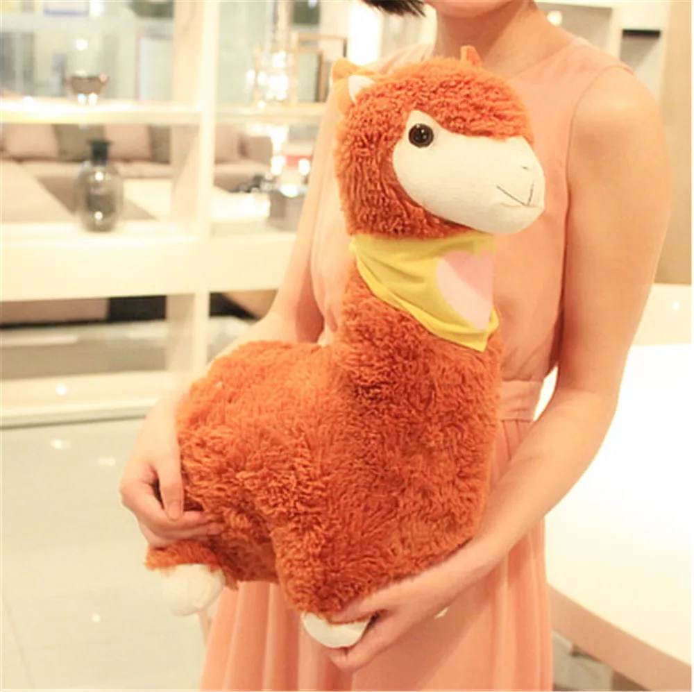 Fancytrader Soft Plush Toy Alpaca BigStuffed Animals Sheep Doll 45cm One Piece Gifts for Kids 6