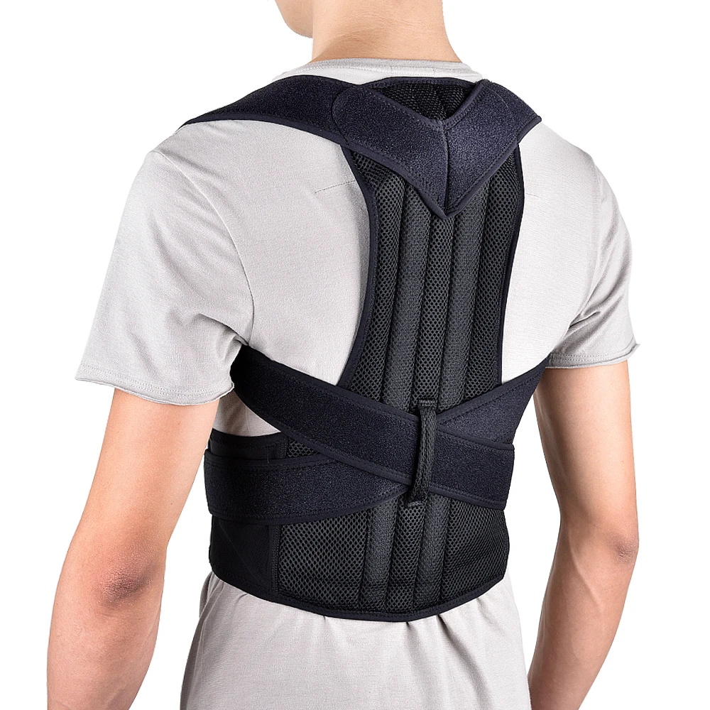 

Adjustable Size Back Posture Corrector Back Pain Relief Support Spine Waist Straps Posture Correction For Men & women