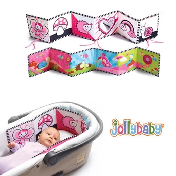 

Sozzy Bed Bumper Double Side First Cloth Book Kid Toys Baby Giraffe Snail Cloth Book Infant Cloth Book Suit 0-2 Year Baby
