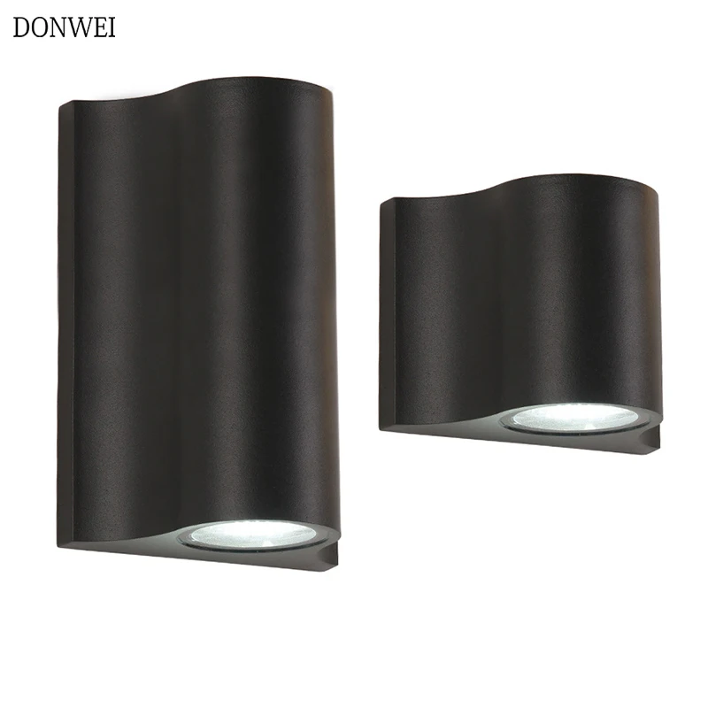 

Outdoor Waterproof IP55 Wall Lamp Super bright 5W/10W LED Wall Light Indoor/Outdoor Decor Up Down Dual-Head Aluminum Wall lamp