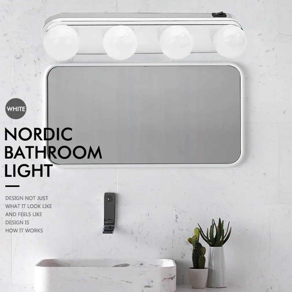 

Studio Glow Makeup Vanity Table Light Hollywood Mirror light Lighted Makeup Table Led Makeup Battery Mirror Lights Suction