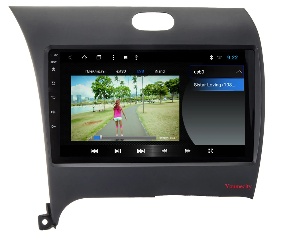 Android 9,0 автомобильный dvd видео плеер для Kia CERATO K3 Форте головное устройство с Ips экраном радио wifi Bluetooth микрофон RDS Cota Core