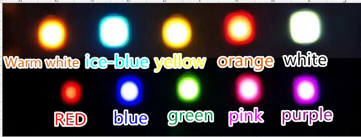 100 шт./лот, 5 цветов, F3, 3 мм, круглый светодиодный комплект, Ультраяркий рассеянный зеленый/желтый/синий/белый/красный светильник, светодиод