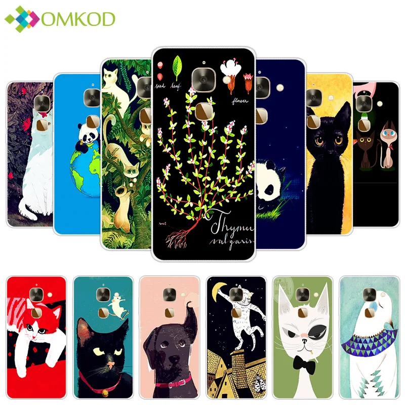 

5.5" For LeEco Letv Le 2 Le2 Pro Case X527 X620 Transparent TPU Slim Silicone Dog Cat Pets Fundas For Leeco Le 2 X527 Back Cover