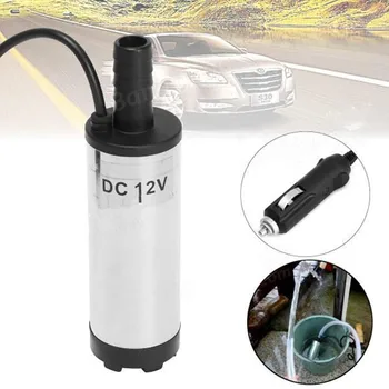 

12V 38mm Electric Submersible Water Pump Oil Fuel Pump Cigarette Plug 8700r/min