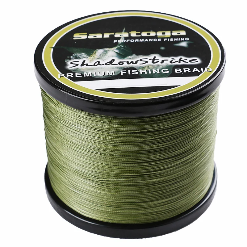 DORISEA Saratoga 1000m/1100yards 8 Strands 6-300lb 100% PE Braided Fishing Line Multifiament Fishing Wire 5